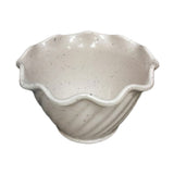 Thunder Group AD313WS Dessert Dish 5 Oz. Scalloped Edge
