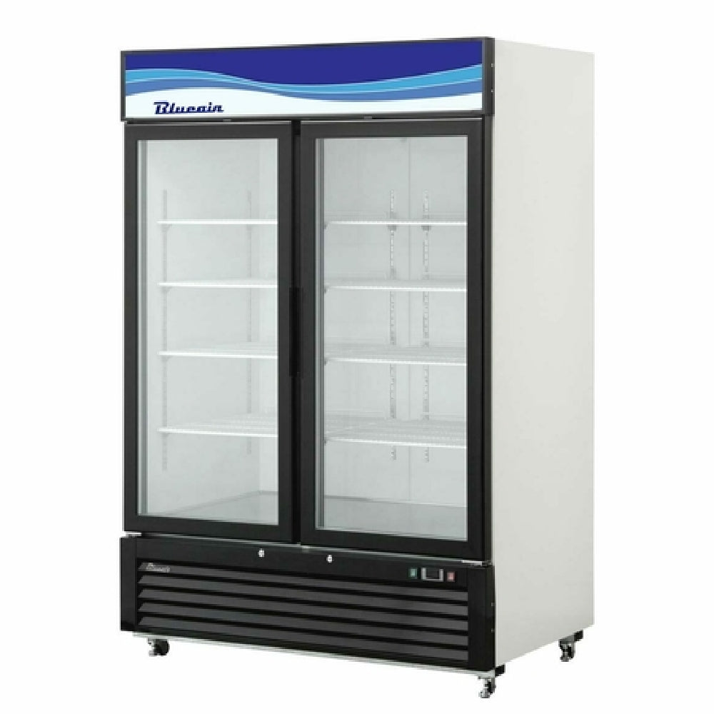 Blue Air BKGM49-HC - Refrigerated Merchandiser, Two-section, 49 Cu. Ft. Capacity