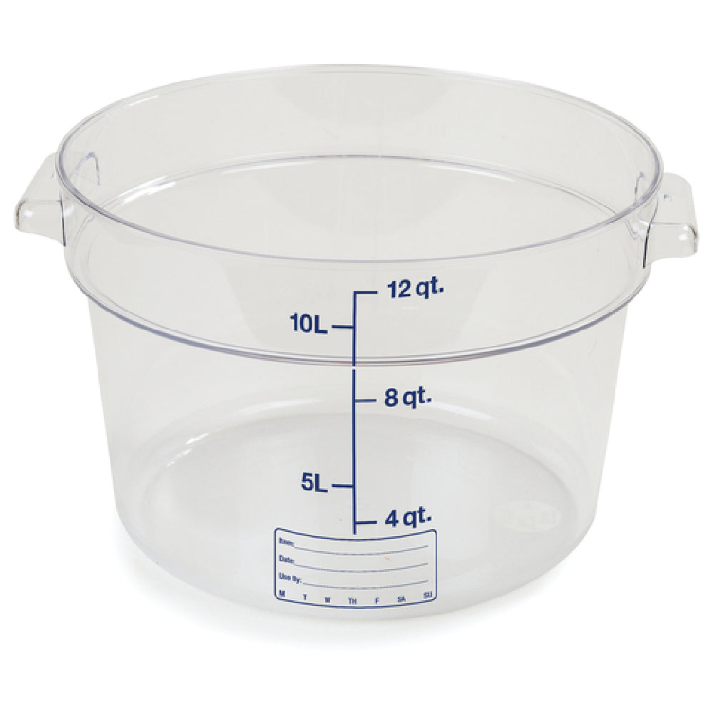 Carlisle 1076707 Carlisle Storplus™ Container 12 Qt. Round