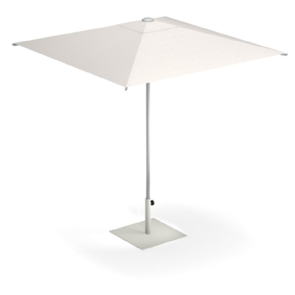 Emuamericas Llc 980FG-WT Shade Umbrella 6-1/2 Ft. Square Top