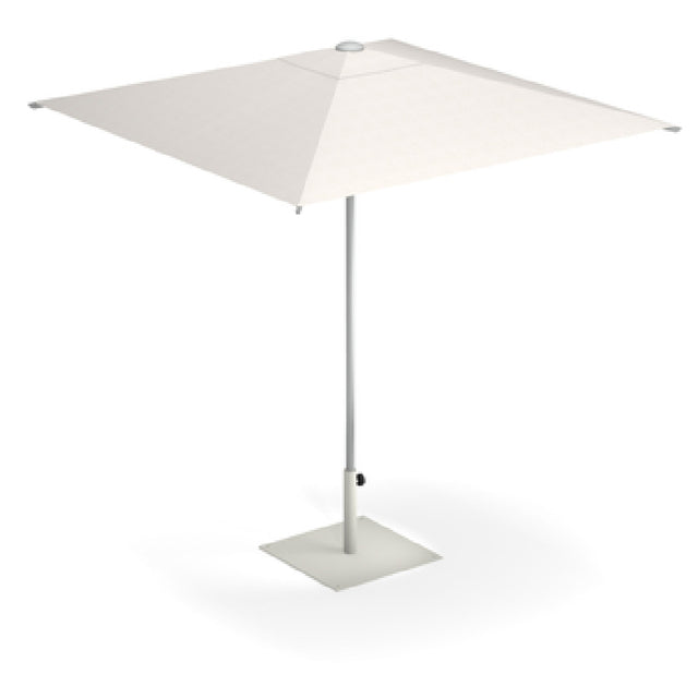 Emuamericas Llc 980FG-WT Shade Umbrella 6-1/2 Ft. Square Top