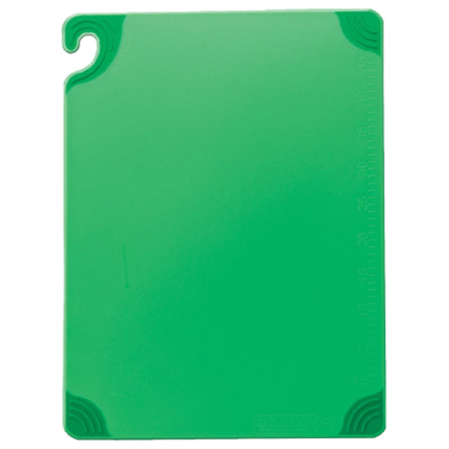 San Jamar CBG152012GN Saf-T-Grip® Cutting Board 15" X 20" X 1/2" Anti-slip Grip Corners