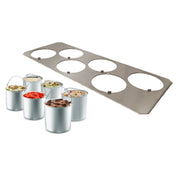 Eurodib GOURMET PRO Nemox Gourmet Pro Accessories Includes (1) Stainless Steel Insert & (6) 5.6" Dia X 5.6"H Anodized Aluminum Bowls
