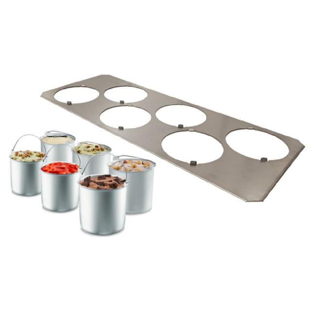 Eurodib GOURMET PRO Nemox Gourmet Pro Accessories Includes (1) Stainless Steel Insert & (6) 5.6" Dia X 5.6"H Anodized Aluminum Bowls