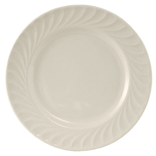 Tuxton MEA-124 Plate 12-1/2" Dia. Round