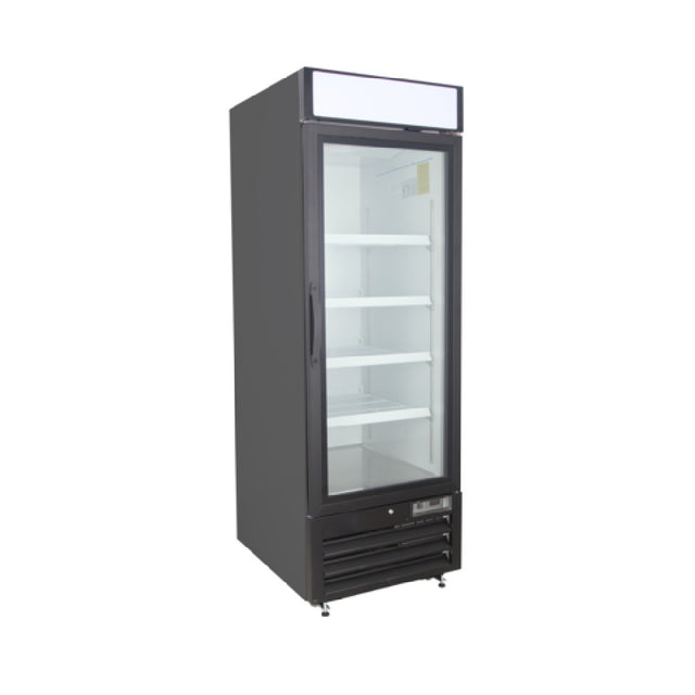 Maxximum MXM1-23RBHC Maxx Cold X-Series Refrigerated Merchandiser Reach-in One-section