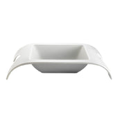 CAC China FSB-120 Fashion Bridge Serving Bowl 40 Oz. 13"L X 10-1/4"W X 2-1/4"H