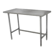 Advance Tabco TGLG-364 Work Table 48"W X 36"D 14 Gauge 304 Stainless Steel Top
