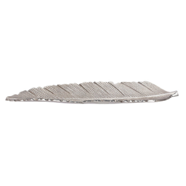 Bon Chef 80151CHESTNUT Platter 22" X 8-5/16" X 1-1/4"H Banana Leaf Shaped