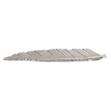 Bon Chef 80151PLATINUMGRA Platter 22" X 8-5/16" X 1-1/4"H Banana Leaf Shaped