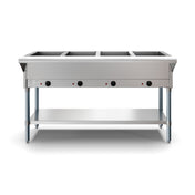 Koolmore KM-OWS-4 Electric Steam Table With Undershelf Open Well 4 Pan