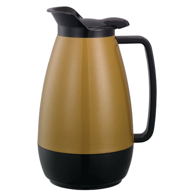 Service Ideas TS101KB Thermo-Serv® Flip-Top Server 1 Liter (33.8 Oz.) 4" X 6" X 9"