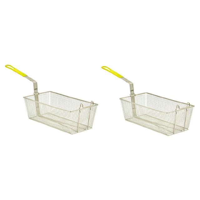 Hubert 178284 - Value Series Fry Basket, 17" W X 6" H, Front Hook