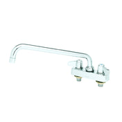 T&S Brass 5F-4CLX10 Equip Workboard Faucet Deck Mount 10" Swing Nozzle