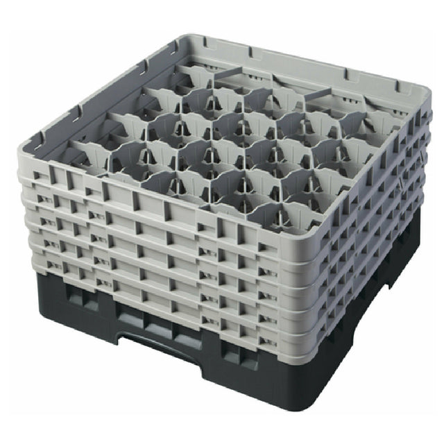 Cambro 20S958110 Camrack® Glass Rack With (5) Soft Gray Extenders Full Size