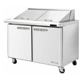 Blue Air BLMT60-HC - Mega Top Sandwich Prep Table, Two-section, 60-3/8"W