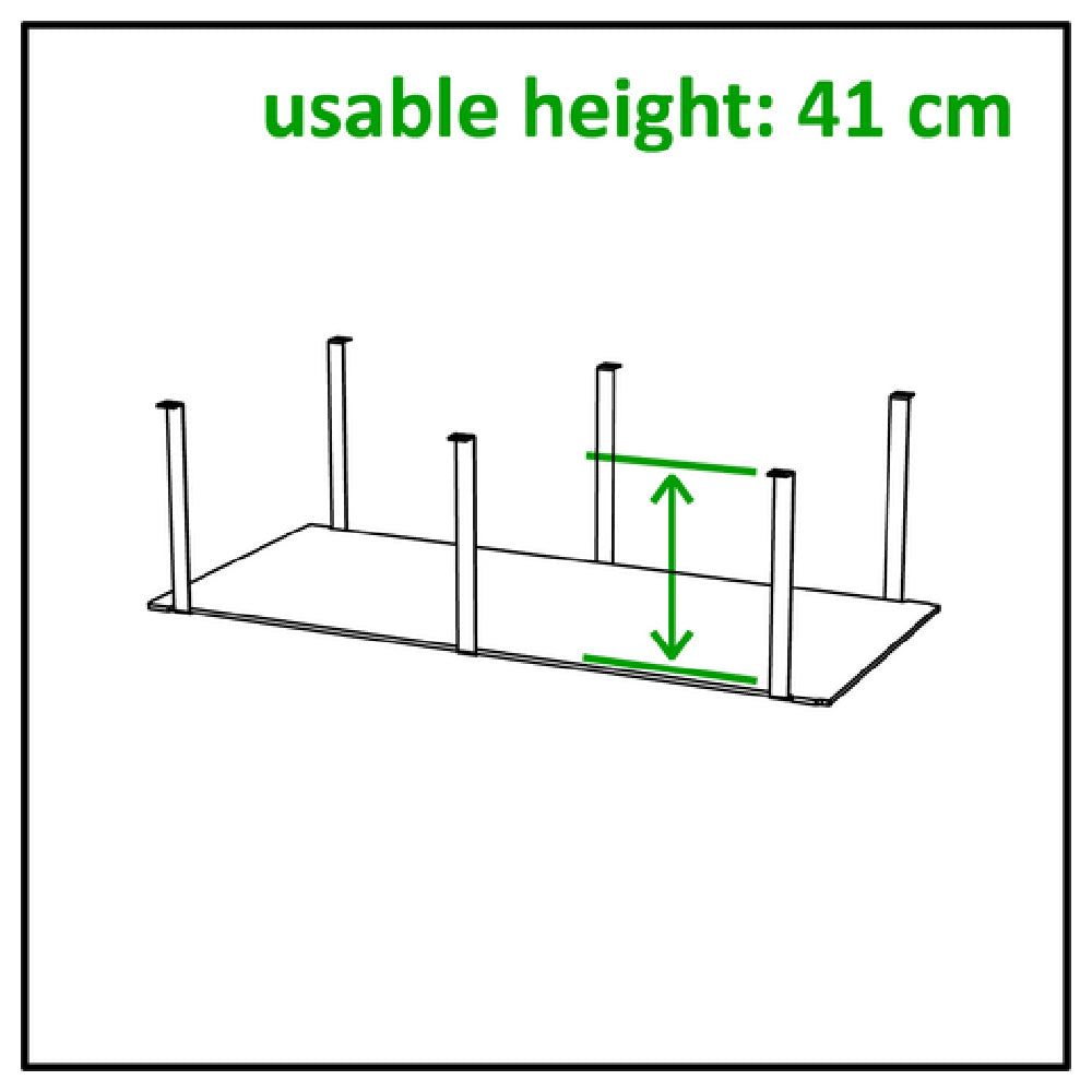 BauscherHepp VE-80085 Venta® Shelf To Create Storage Space Under A Buffet Table