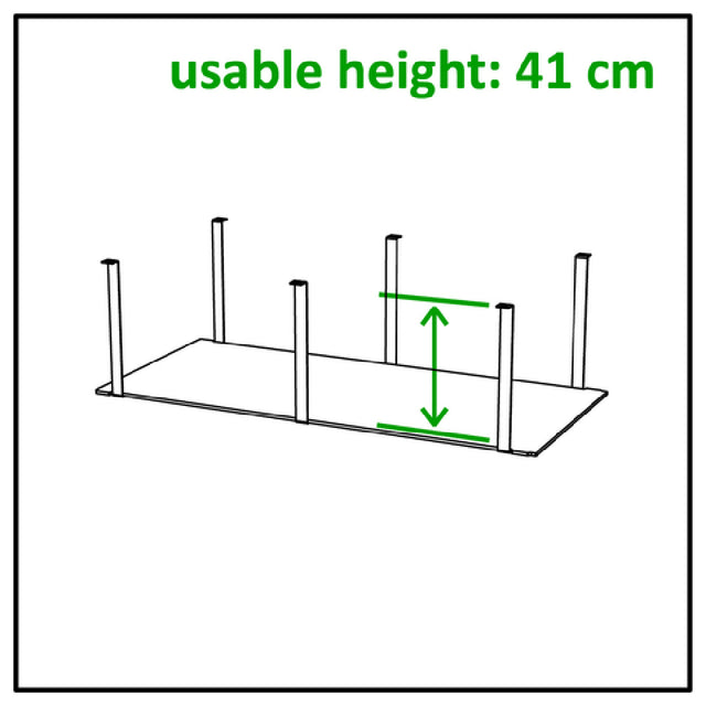 BauscherHepp VE-80085 Venta® Shelf To Create Storage Space Under A Buffet Table
