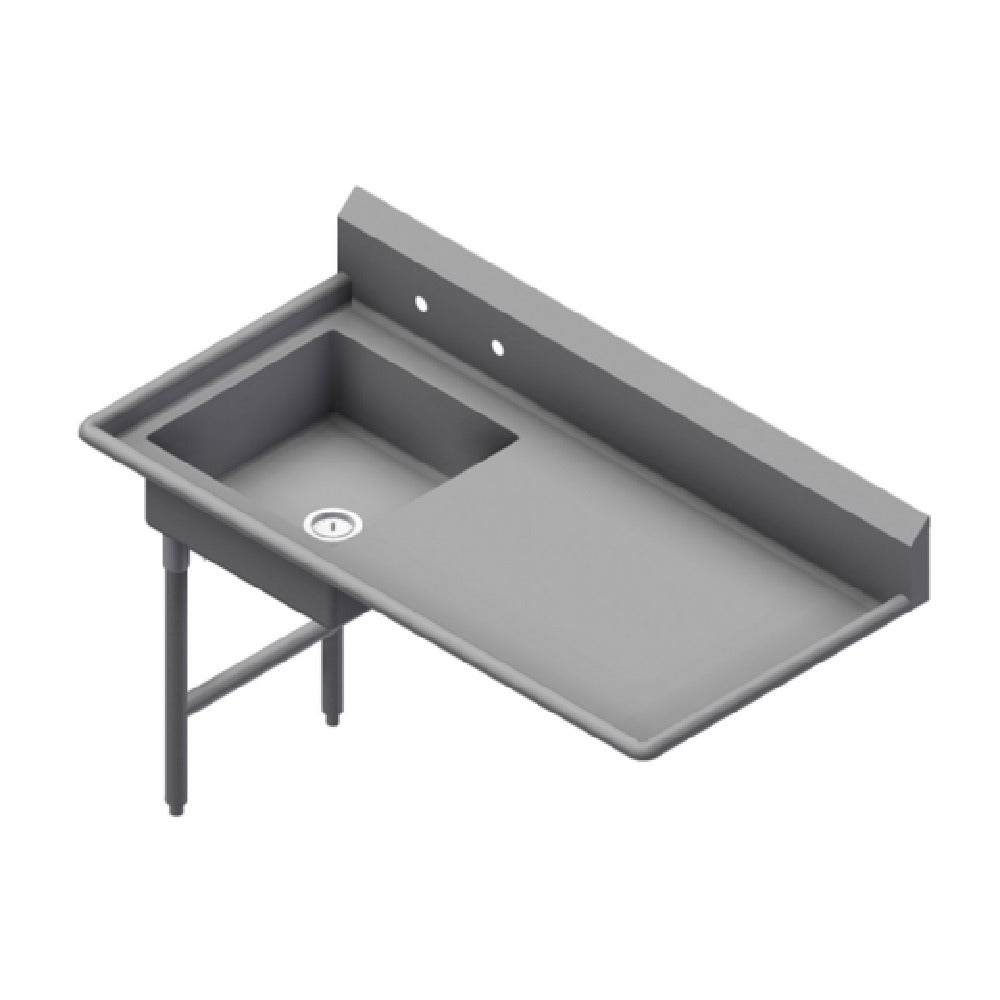 Winholt UDT-16-L-72L Dish Table Undercounter Left-right Operation