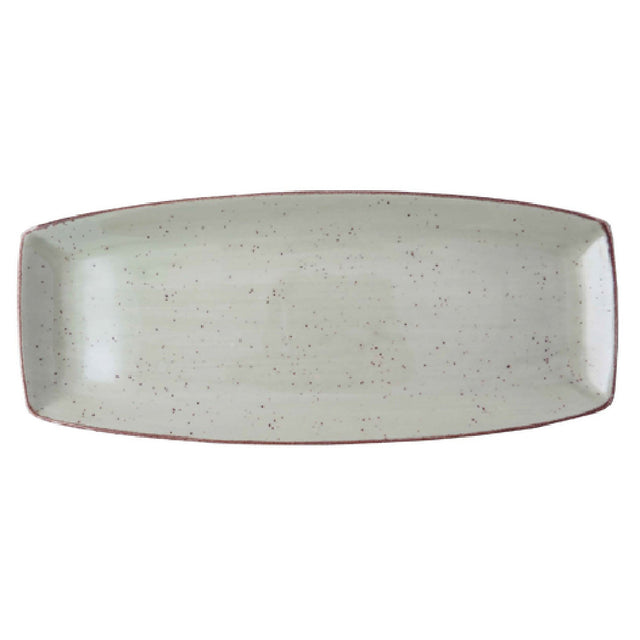 Tableware Solutions USA 32CURV192-02 Platter 14-2/5" X 6-1/10" Rectangular