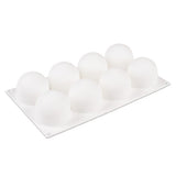 JB Prince M513 C Silikomart Mold 11-3/4"L X 6-3/4"W (8) Truffle