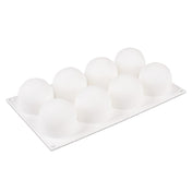 JB Prince M513 C Silikomart Mold 11-3/4"L X 6-3/4"W (8) Truffle