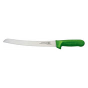 Omcan 12827 (12827) Slicing Knife 10" Narrow Curved Blade Wave Edge