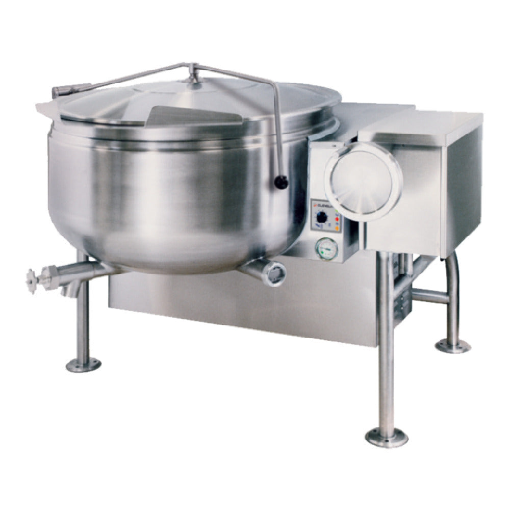 Cleveland KGL40TSH_LP Short Series™ Steam Jacketed Kettle Gas Tilting