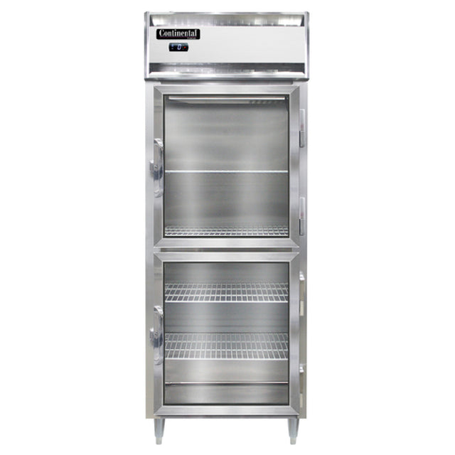 Continental Refrigerator D1FENSAGDHD Designer Line Wide Freezer Reach-in 28-1/2"W