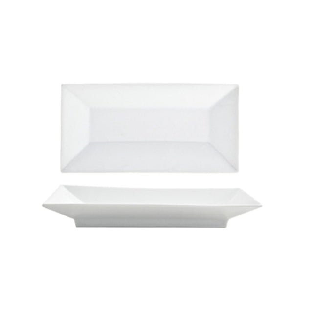FOH DAP012WHP22 Kyoto™ Plate 8 Oz. 9-1/4" X 4-3/4"