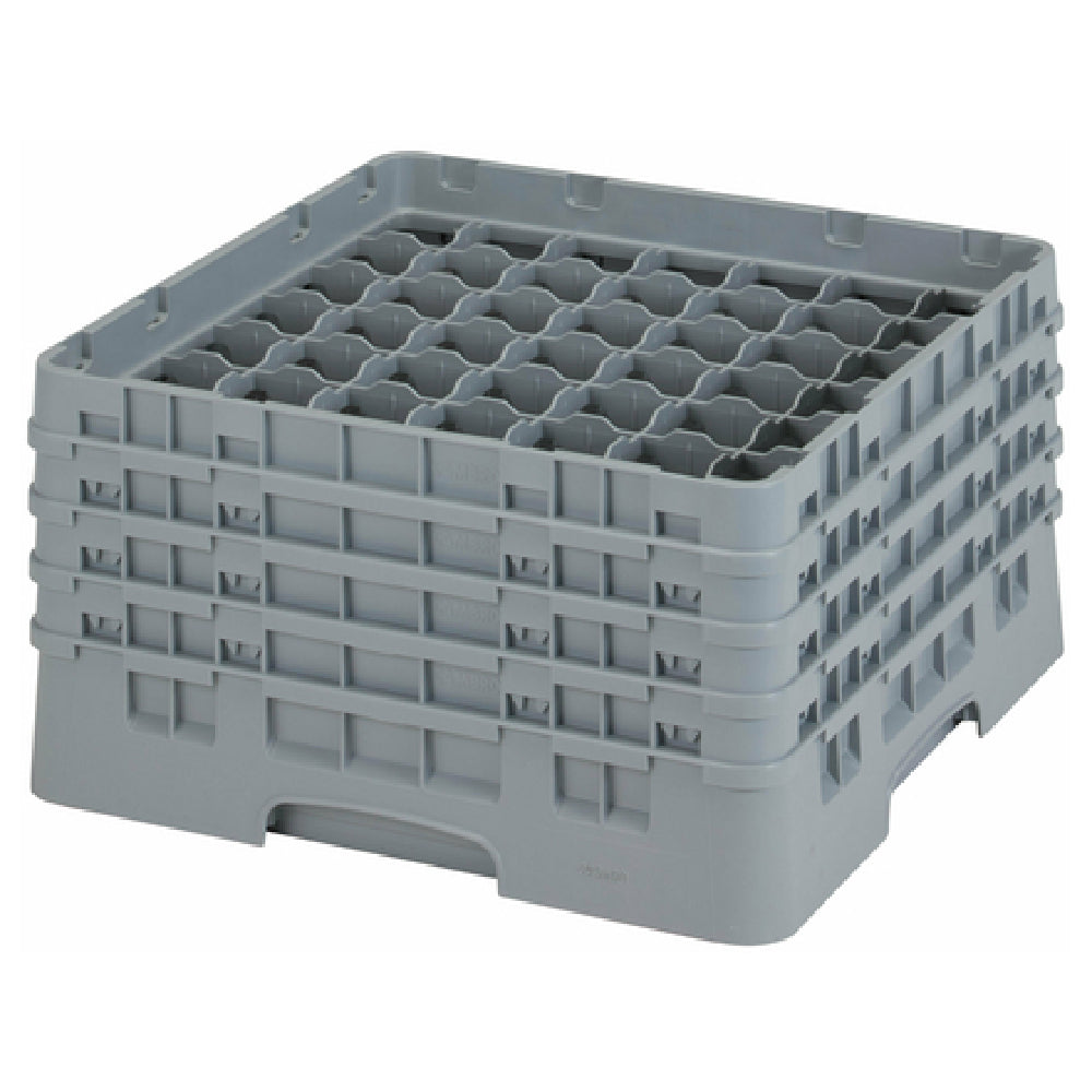 Cambro 49S800151 Camrack® Glass Rack With (4) Soft Gray Extenders Full Size