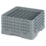 Cambro 49S800151 Camrack® Glass Rack With (4) Soft Gray Extenders Full Size