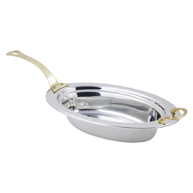 Bon Chef 5399HL Food Pan Full Oval 6-1/8 Qt. (196 Oz.) Capacity