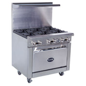 Royal Range Of California RR-4G12-C_NAT Restaurant Range Gas 36"