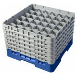 Cambro 36S1114168 Camrack® Glass Rack With (6) Soft Gray Extenders Full Size