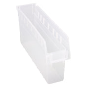 Quantum QSB803CLCS - Economy Shelf Bin, Nesting, 4-1/8"W X 17-7/8"L X 8"H