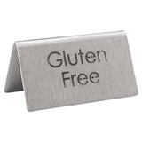 Service Ideas 1C-BF-GLTNFREE-MOD Beverage ID Tent "Gluten Free" 1-1/2"H X 3"W