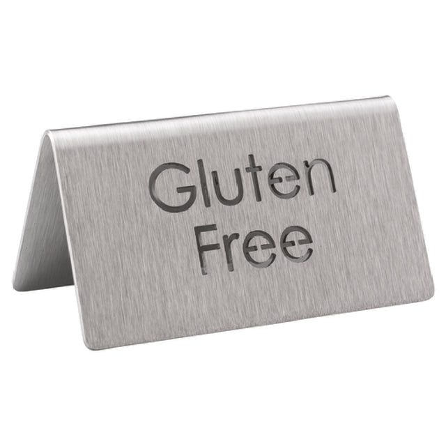 Service Ideas 1C-BF-GLTNFREE-MOD Beverage ID Tent "Gluten Free" 1-1/2"H X 3"W