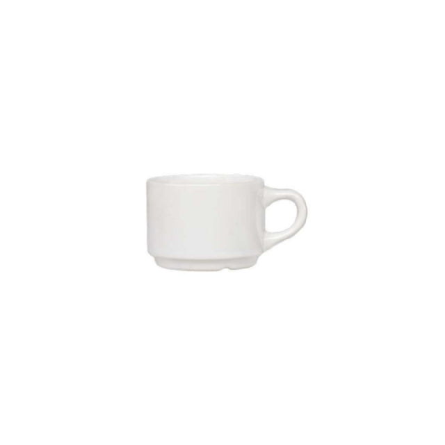 Arc Cardinal FP859 Santa Anita Glacial Stack Cup 6.5 Oz ['Stoneware']