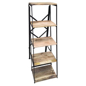 Hubert 28831 - Display Ladder, 5-tier, 16" X 12" X 48"H