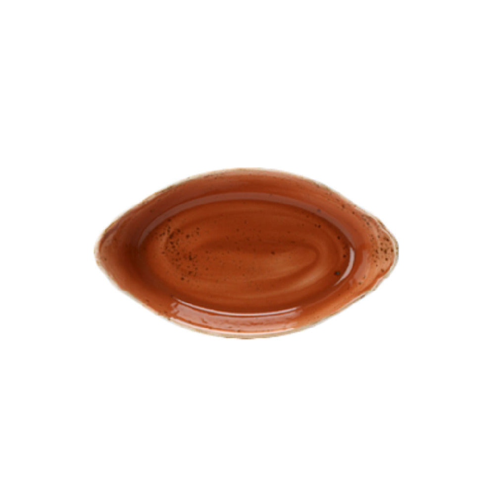 Steelite 11330319 Oval Earred Dish 12.5 Oz 9.5" X 5.5" X 1.88"