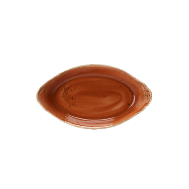Steelite 11330319 Oval Earred Dish 12.5 Oz 9.5" X 5.5" X 1.88"