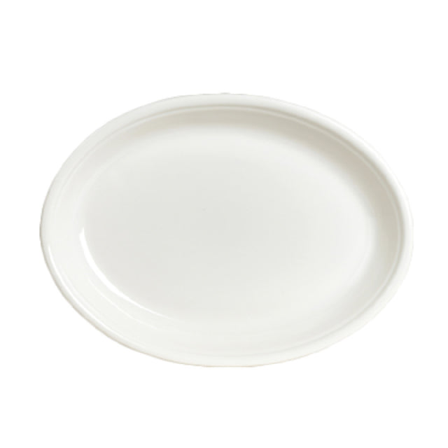 Steelite A100P106 Oval Rolled Platter 16.0" X 12.0" American Basics