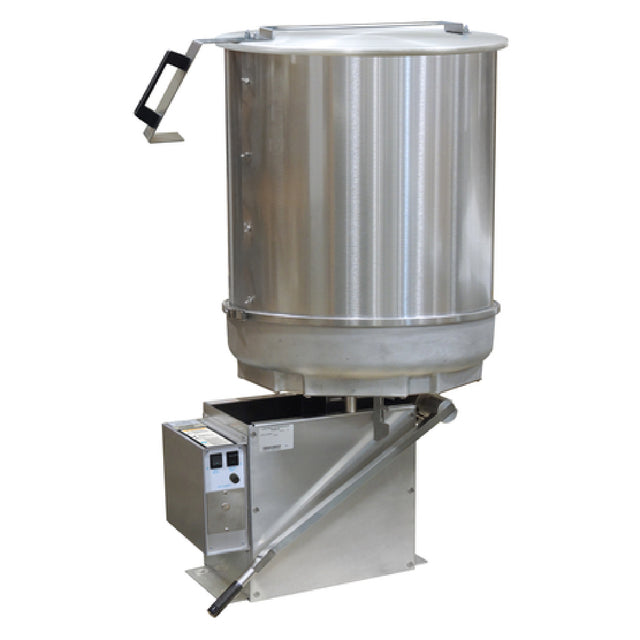 Gold Medal 2631 Karmel King Left Hand Dump 20 Gallon Capacity Kettle With 23" Diameter