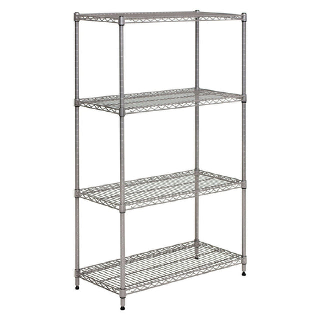 Hubert 68152 - Shelving Unit, Wire, 48"W X 18"D X 72"H