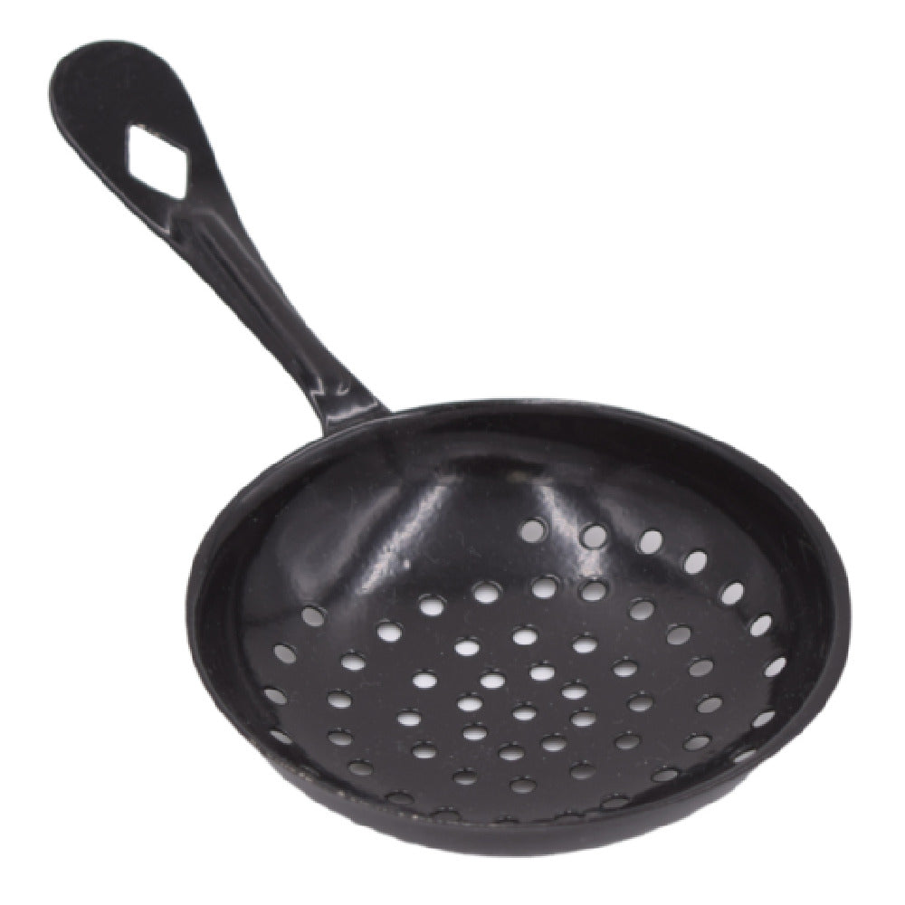 Spill-Stop 1018-8 Julep Strainer 6-1/4" X 3" PVD Black Coating Over Stainless Steel
