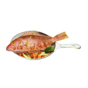 Bon Chef 5037PWHT Skillet 7-1/8" X 9-7/8" Oval
