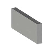 Jade Range SR-72-BIST Bistro™ Short Back Riser 72" Stainless Steel