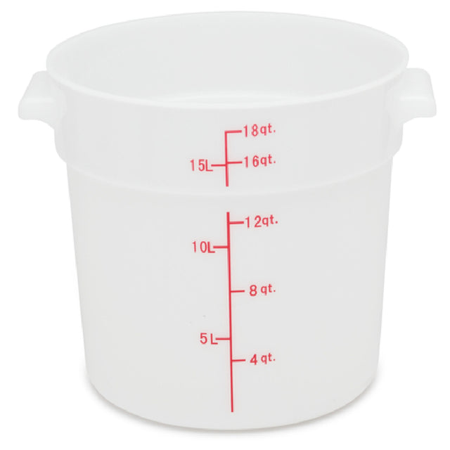 Royal ROY PPRS 16 - Storage Container, 18 Qt., Round