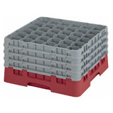Cambro 36S900416 Camrack® Glass Rack With (4) Soft Gray Extenders Full Size